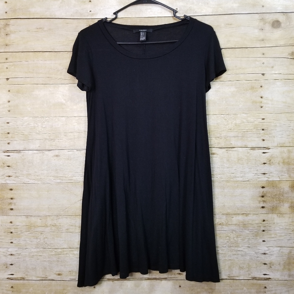 Forever 21 Black Tshirt Dress